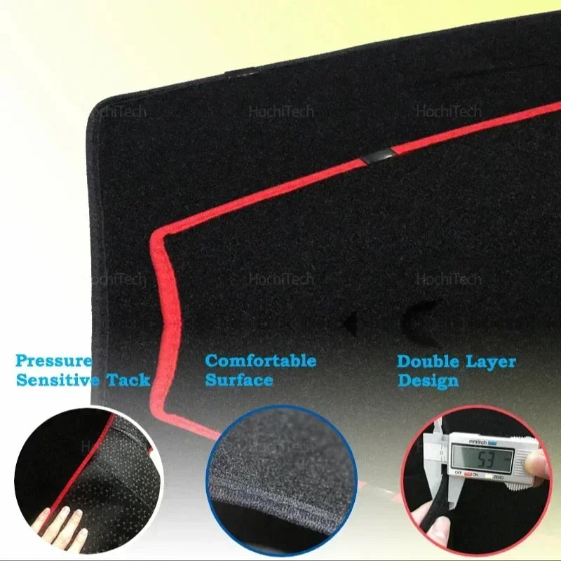 Car Dashboard Cover Avoid Light Pad Instrument Panel Mat Case Carpets for Hyundai Sonata LF 2026 2026 2026 2026 2026