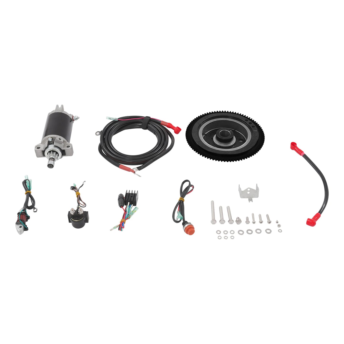 Yamaha 2-Stroke 40PS Outboard Electric Start Kit Yamaha Outboard Engine Starter Motor Conversion Kit