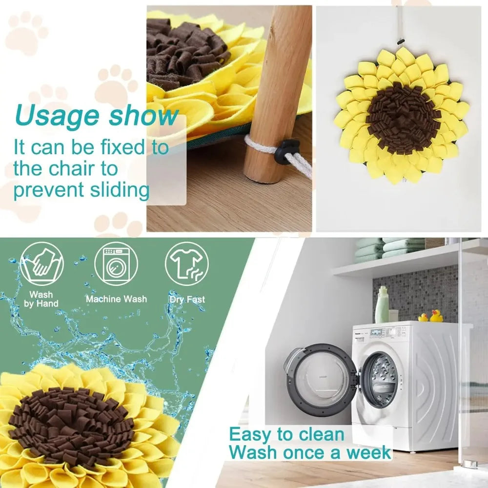 Slow Feeding Snuffle Pad - Puppy Sniffing Puzzle – photo 5