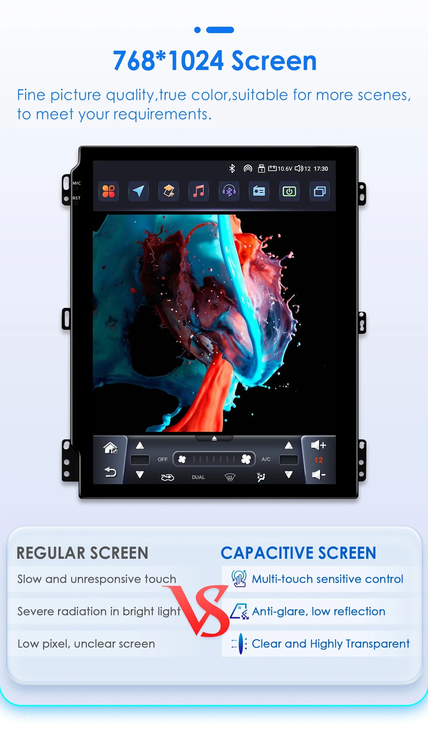9.7"Android 14 Autoradio for Chevrolet Captiva 2006-2012 multimedia Video player GPS navi Stereo Audio 2din Carplay Touch Screen