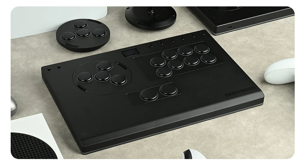 Haute42 X-Move Aluminium Alloy Hitbox Leverless Controller Stickless Fightstick For PC/PS4/PS5 Arcade Game Controller Joystick