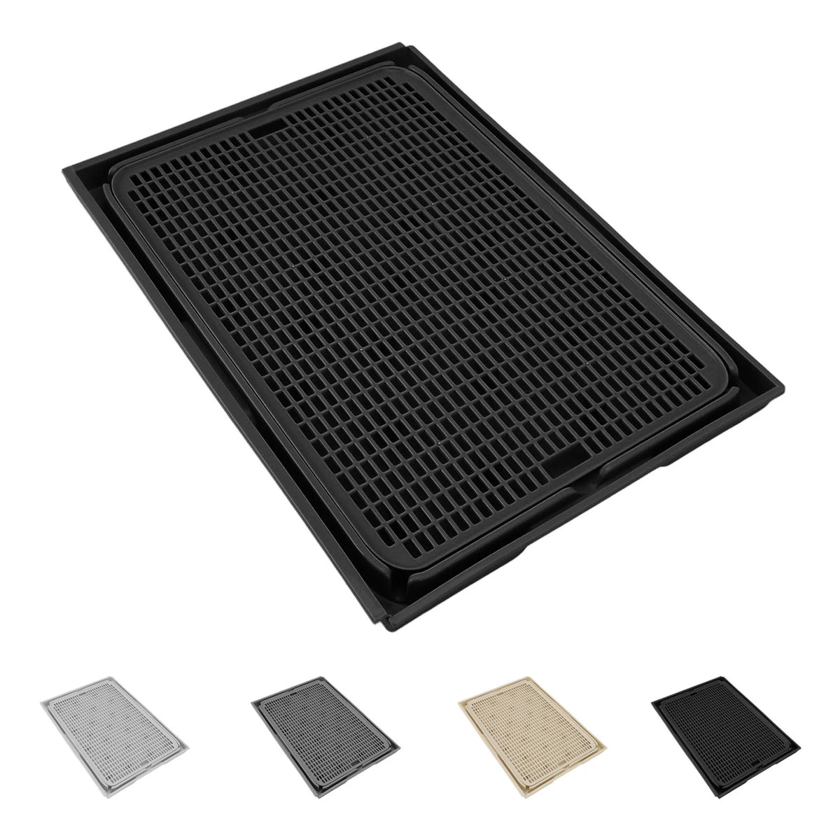 Double Layer Cat Litter Trapping Mat - Washable Anti-Slip – photo 4
