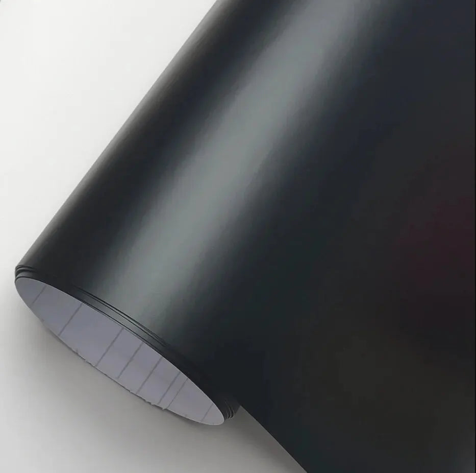 3D 4D 5D Carbon Fiber Vinyl Wrap Film – Black Matte Car Sticker for Car, Laptop, Phone & Motorcycle