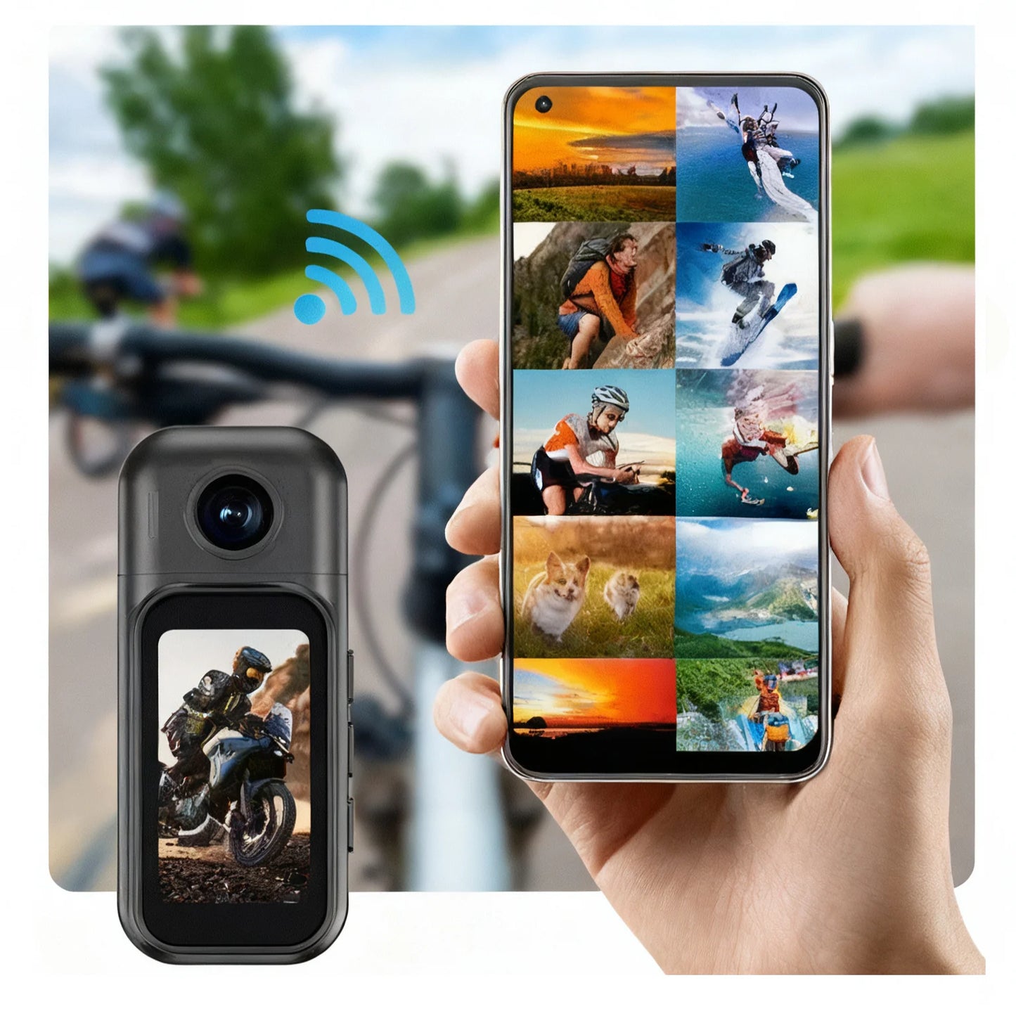 X50 Pro POV Body Camera — 1080P Ultra-Compact Sports Action Cam