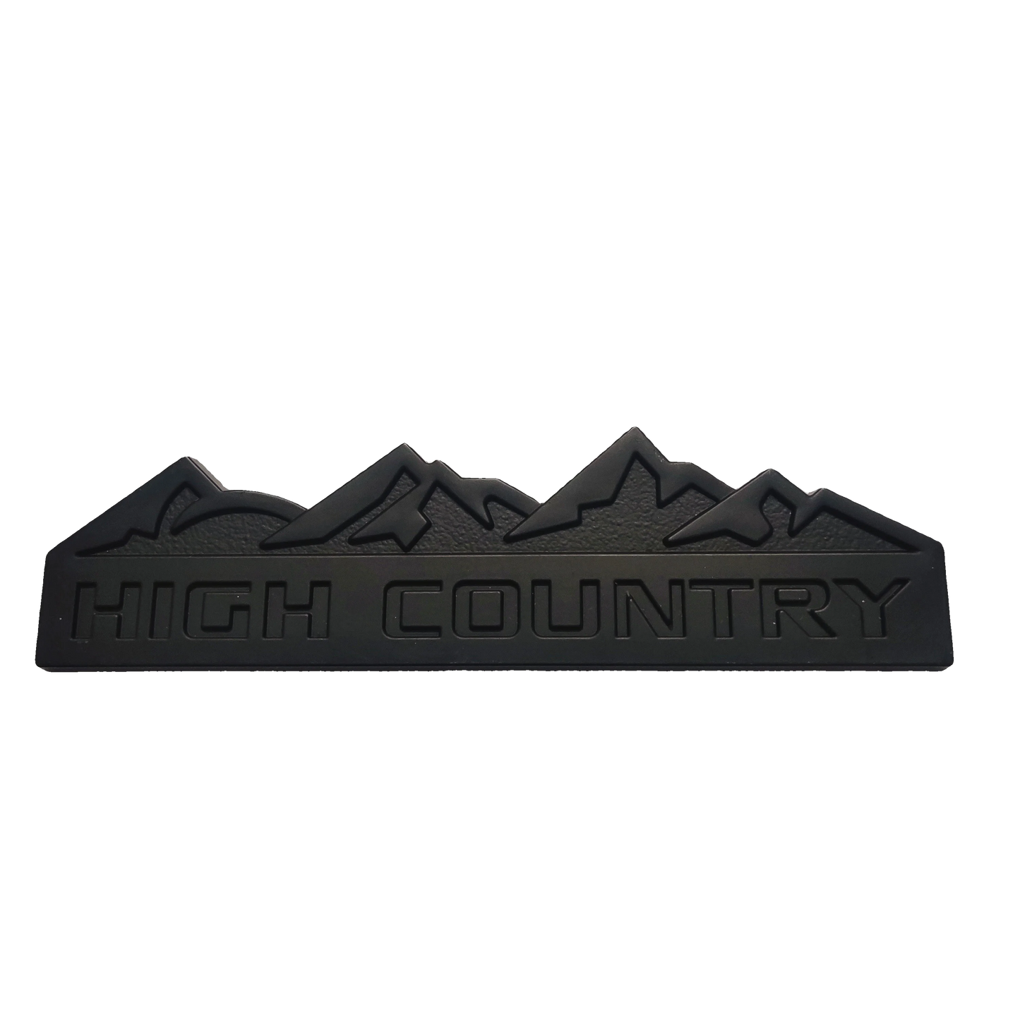 HIGH COUNTRY 3D Zinc Alloy Car Sticker Suitable for Chevrolet, Jeep, Dodge and Ford Modified Snow Mountain Metal Car Logo