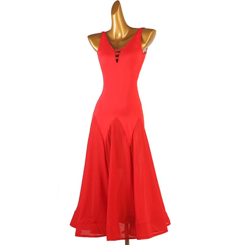Girls and women's ballroom prom dance dress