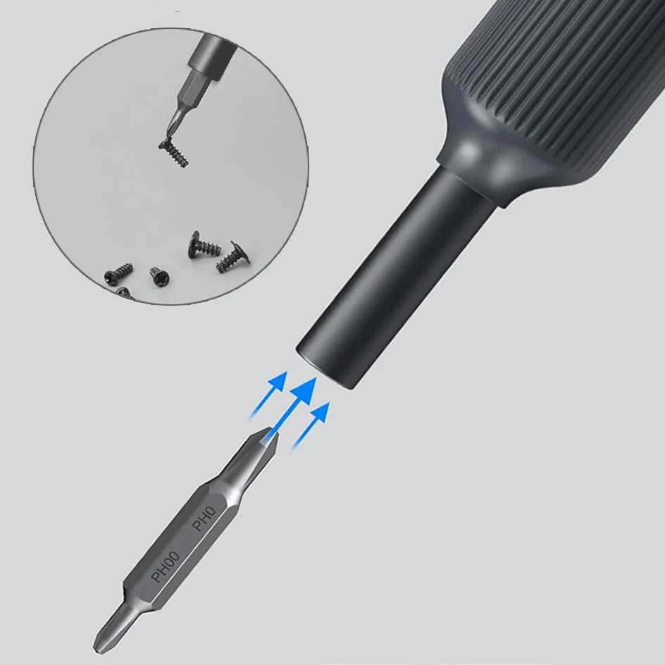 27 in 1 Precision Screwdriver Set  Magnetic Bits Pen Style Manual Repair Tools Kit for Eyeglass Watch PC Jewelers Laptop iPhone