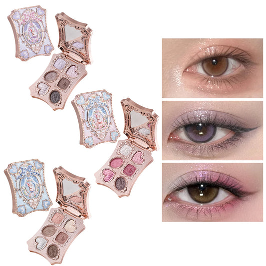 Flower Knows 2026 Bunny Garden Makeup Palette – Cute Rabbit Eyeshadow, Blush & Highlight All-in-One