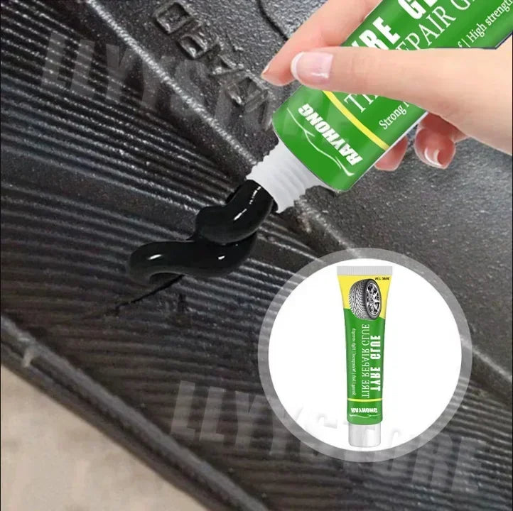 Tire Repair Glue Instant Adhesive Waterproof Multi-Purpose Adhesive Special Rubber for Car Tyres Quickly Repair Crack Holes Peel