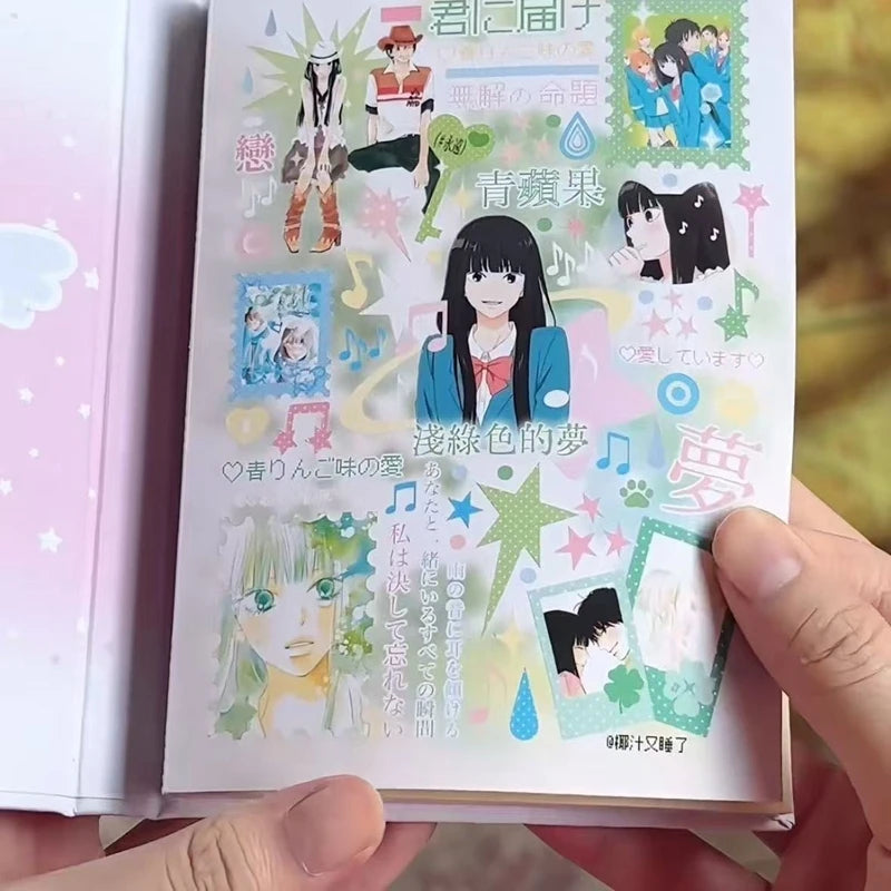 Cute Japanese Anime Characters Cut Film Sticker Book Girl Journal Phone Case DIY Scrapbook Sticker Kawaii Decoration Stickers