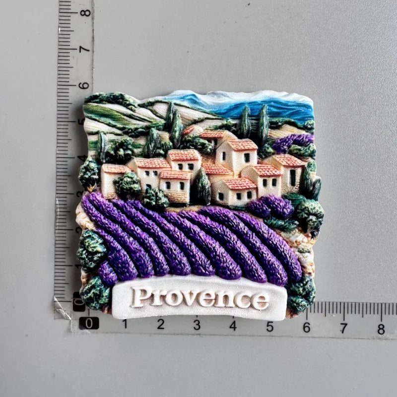 France  Paris Fridge Magnet Souvenir Carcassonne Cannes Imanes Para Riviera Arch of Triumph NICE Magnetic Stickers Home Decor