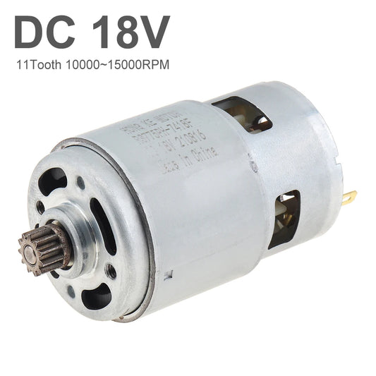 RS775 DC Motor High Power Reciprocating Saw Motor with 11Tooth Gear for Electric Saber Saw Handheld Cutting Lithium Electric Saw
