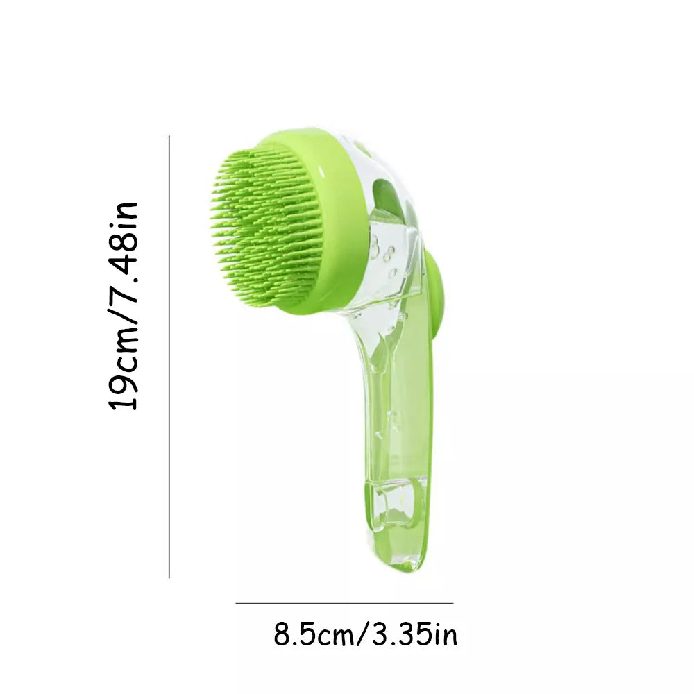 Pet Bath Scrub Brush - Soft Bristle Washing Tool for Small Pets – photo 6