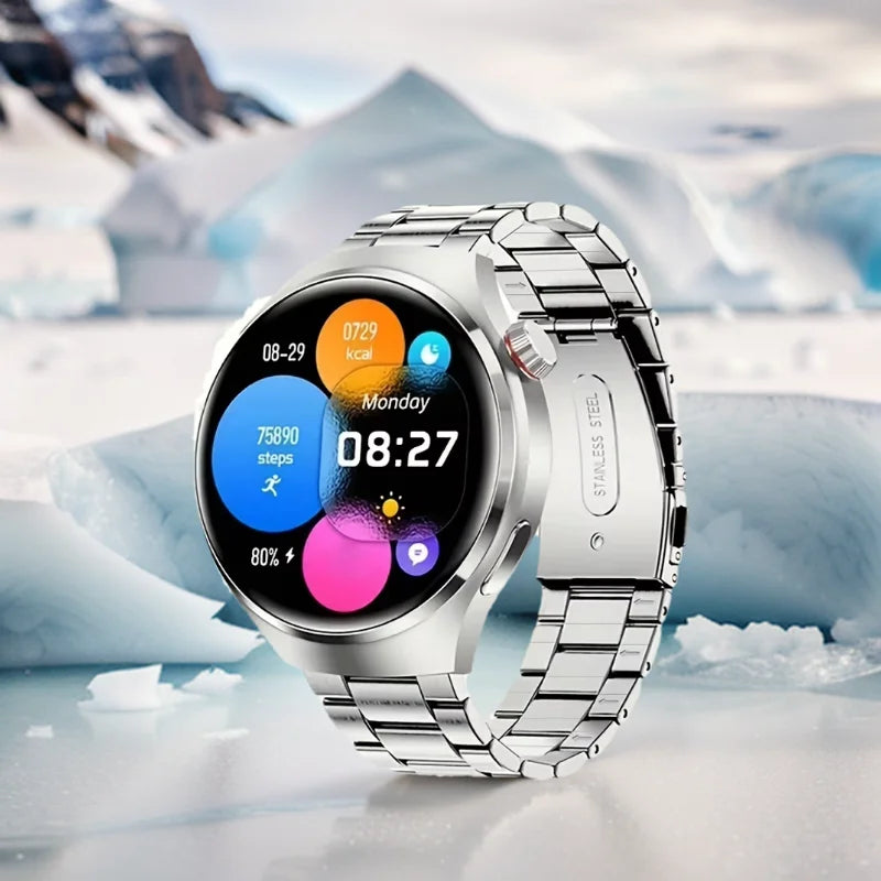 G.L Wear 2026 New Men's Smart Watch HD Display Health Tracking Bluetooth Calling Voice Assistant Sports Smartwatch