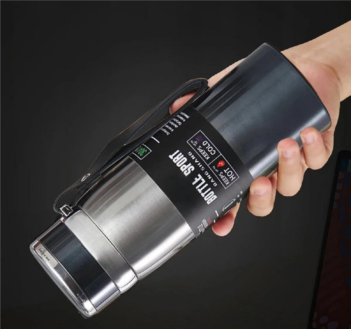1L Stainless Steel Thermos Bottle - Insulated Flask for Tea and Coffee - photo 3