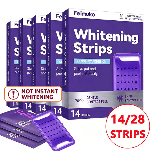 Purple Color Corrector Teeth Whitening Kit - 7 or 14 Piece Set