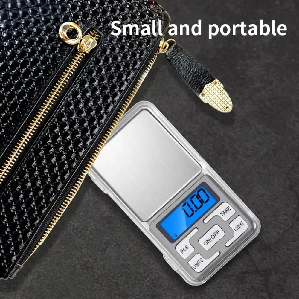 Portable Mini Jewelry Scale High Precision Antique Electronic Weighing Tea Household Gold Weight