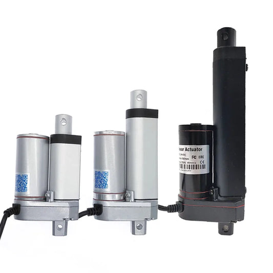 Electric Motor Dc 12V Linear Actuator 100mm 50mm 30mm Stroke 24V Window Opener 100N300N500N700N1000N1200N1500N