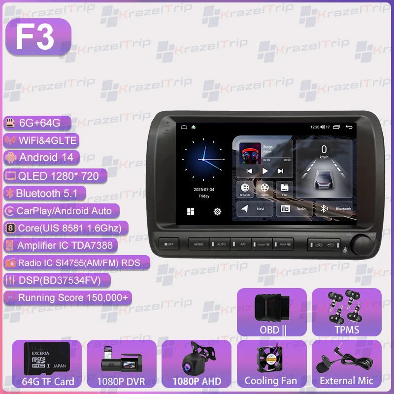 Car Stereo with Apple CarPlay & Android Auto, Compatible with Toyota Crown 11 S170