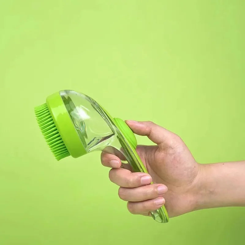 Massage Scrub Bath Brush for Small Dogs & Cats – photo 6