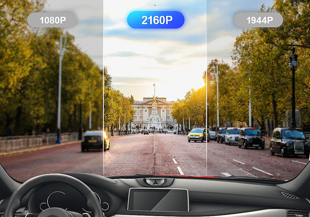 4K Vent-Mount Dash Cam with WiFi & App — Chevrolet Silverado/Tahoe/Suburban & GMC Sierra (2020–2026)