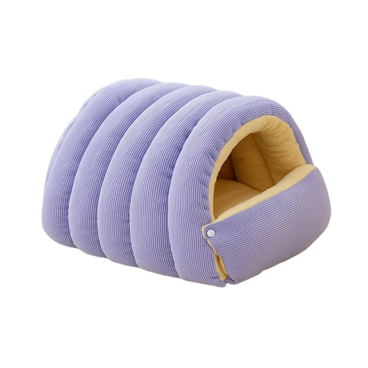 Winter Plush Cat Cave Bed - Thick Warm Kitten House - photo 8