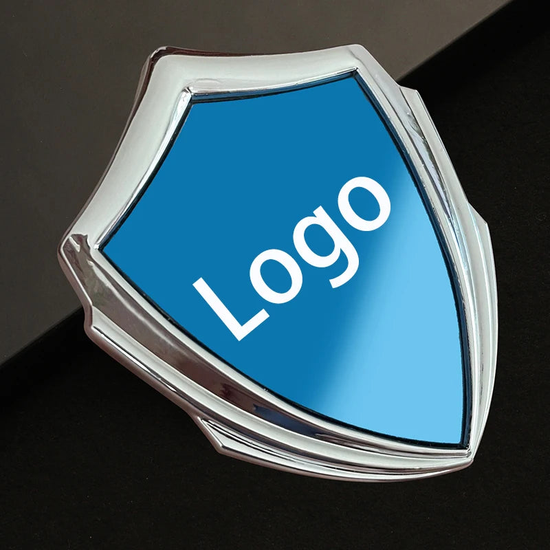 Car Decoration Stickers Stainless Steel Stickers Car logo replacement sticker trunk decoration sticker Customized LOGO