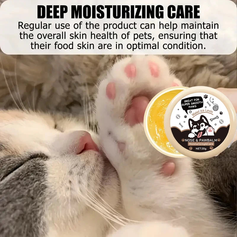 Dog Nose & Paw Balm 20g – Moisturizing Paw Protector Cream for Dogs & Cats | Cracked Paw Repair