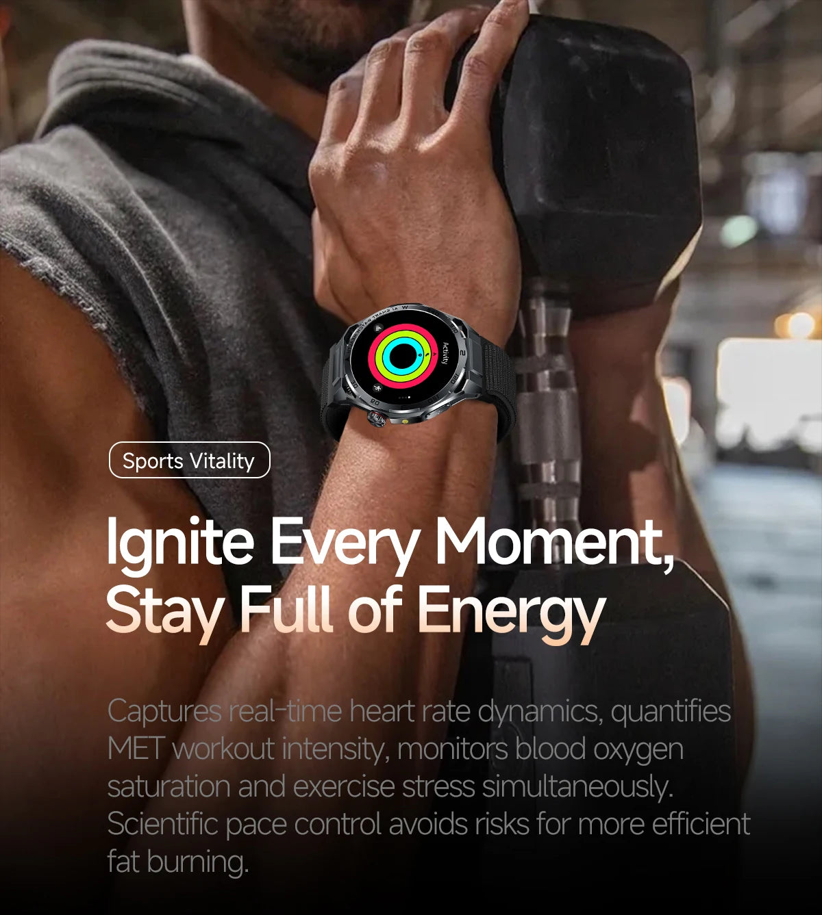 2026 New Body Fat AI Analysis Health Smart Watch ECG+PPG Uric Acid BP Blood Oxygen Call AMOLED Screen Smart Watch For Men Women