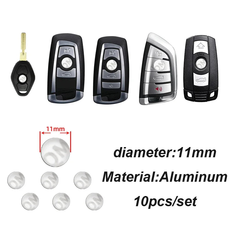 14MM 50Pcs/Lot For Xhorse VVDI KD Car Key Crystal Epoxy LOGO For Opel Fiat SEAT Volkswagen Benz Peugeot Citroen Chevrolet Skoda