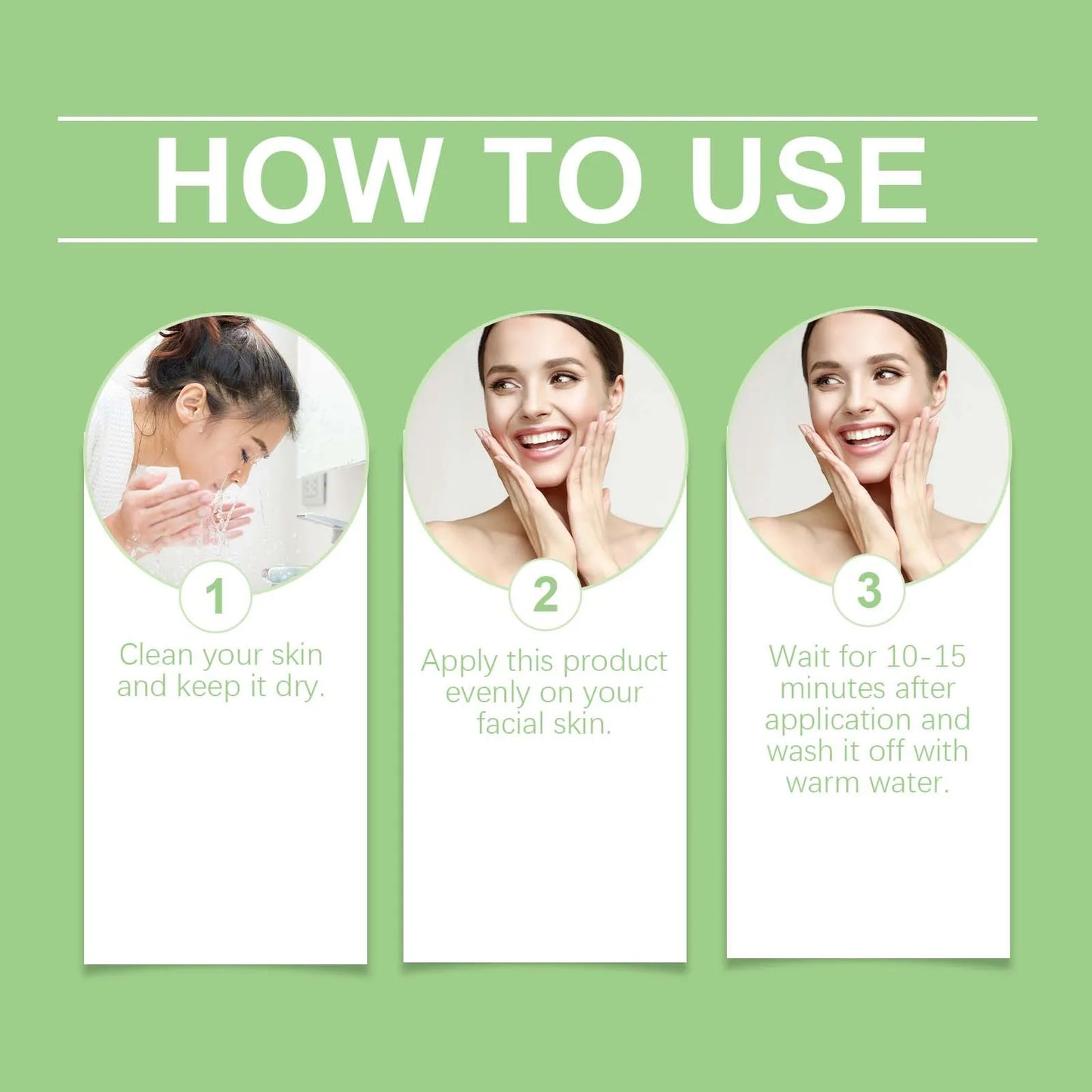 Green Tea Solid Mask Stick Remove Blackhead Shrink Pores Deeply Cleansing Blemish Black Dots Smoothing Moisturizing Facial Mask