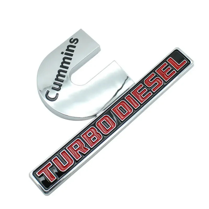 CUMMINS TURBO DIESEL Logo Decal Sticker for Dodge Ram 1500/2500