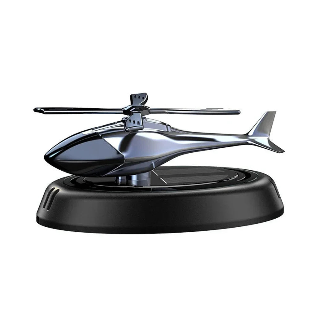 Helicopter Styling Solar Car air freshener Car Interior Decor Aromatherapy Car accessories Propeller rotary perfume diffuser