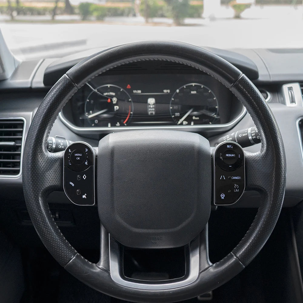 Aftermarket Car Steering Wheel Buttons For Range Rover Vogue L405 Sport L494 For Land Rover Discovery 5 Style Keys Touch Button