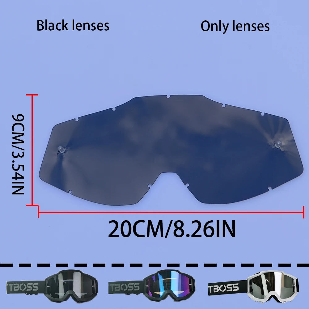 Motocross Goggles, Windproof Ski and Dirt Bike Goggles