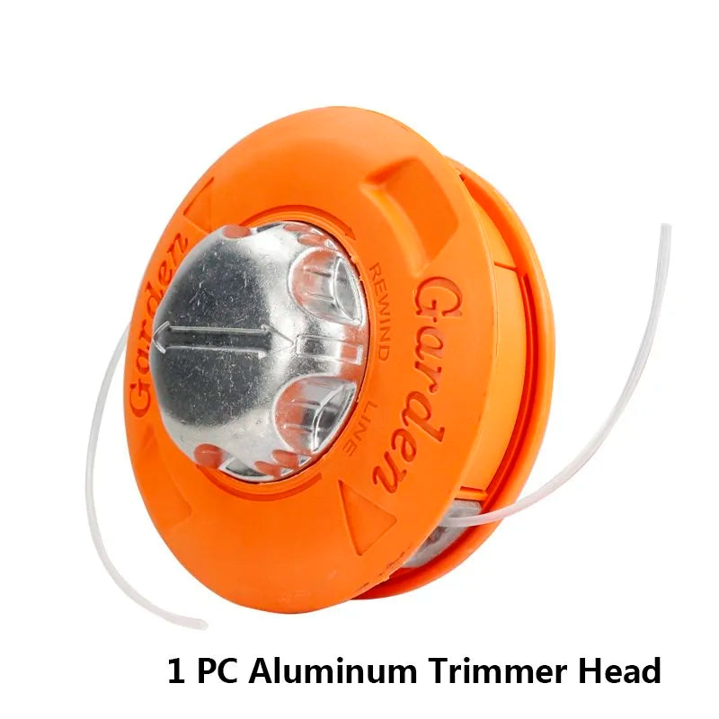 2026 M10 Aluminum Nylon Brush Mower Bump Spool Grass Trimmer 2 Lines Cutter Head Thread Line String Saw Grass Brush Mower