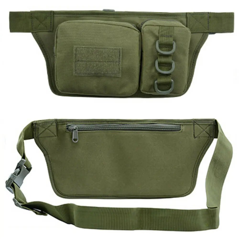 Tactical Waist Pack For Men Fanny Pack Fishing Bags Army Money Belt Sport Travel Cycling Mobile Phone Pouch