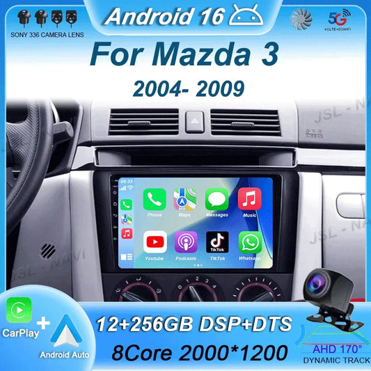 Android 16 Car Radio For Mazda 3 2026 2026 2026 2026 2026 2026 2din with BOSE Multimedia Player Carplay Stereo GPS Head Unit