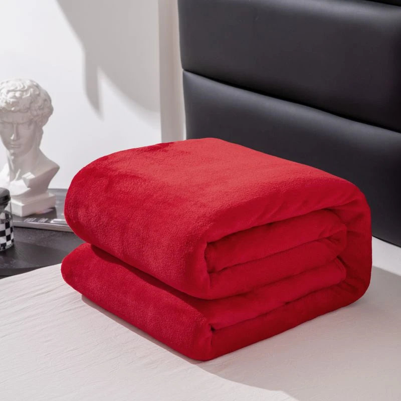 Heavyweight Flannel Throw Blanket - Soft Printed Blanket in Many Colors - photo 9