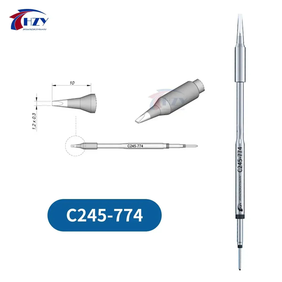 OEM C245 Series Soldering Iron Tip 773/774/710/912/766/931/966Tips Universal T245 Handle for T245 Soldering Station Phone Repair