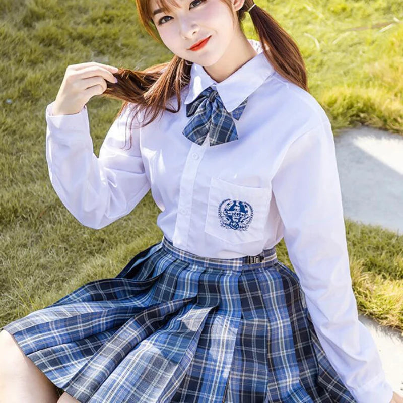 ZOKI Plaid Pleated Mini Skirt – Bow Knot High Waist Preppy Style | Harajuku Aesthetic Women's A-Line Dance Skirt | S-XXL