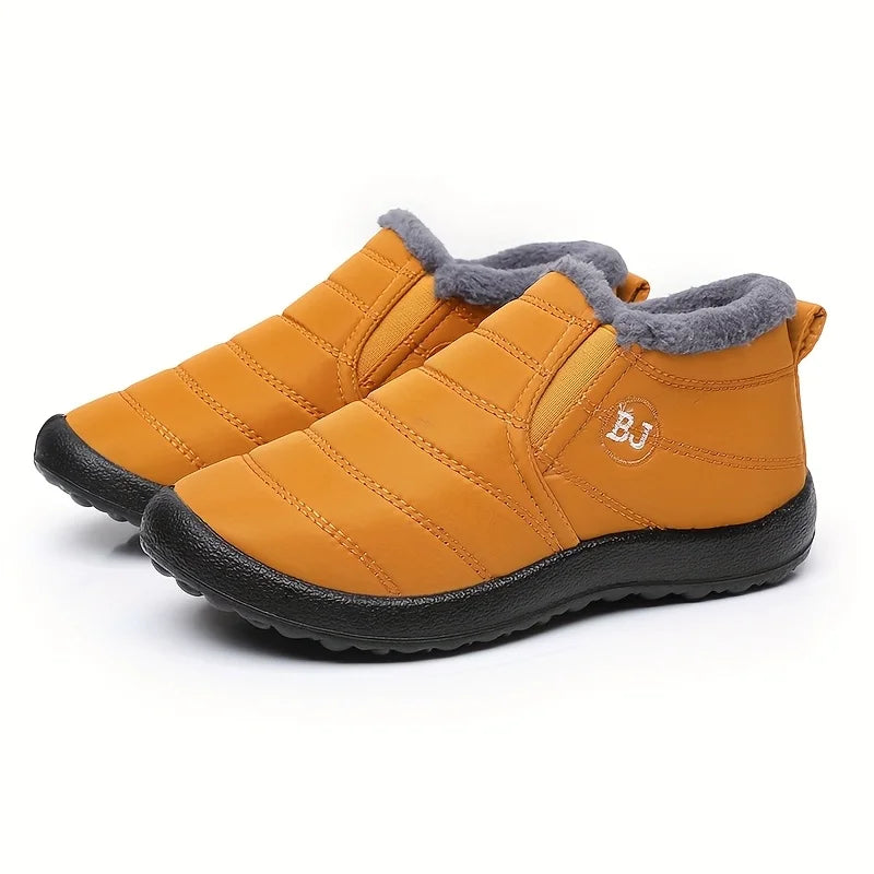 Unisex Round Toe Snow Boots - Thick Sole Insulated Winter Boots - photo 6