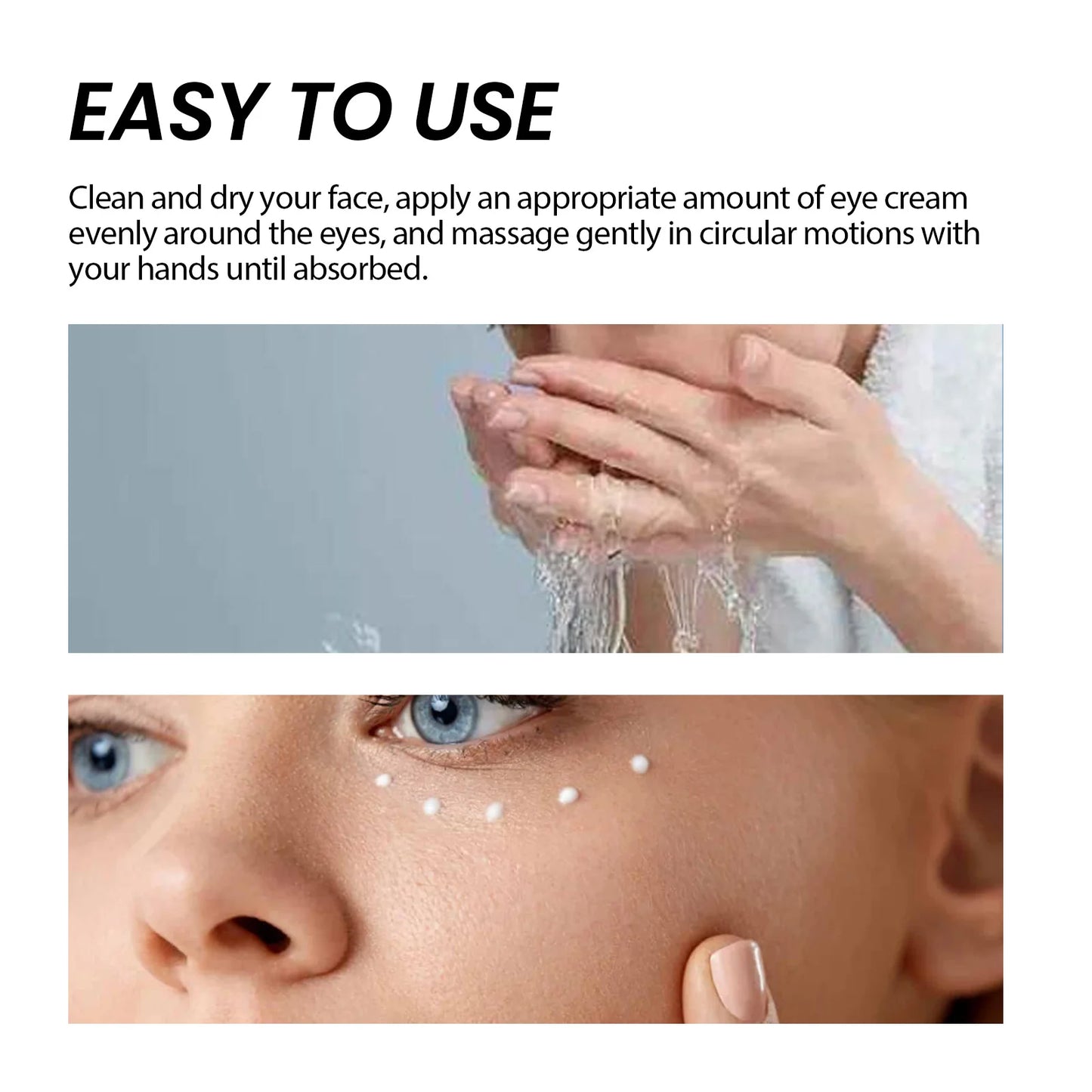 Fat Granules Remover Eye Cream Effective Remove Fat Granules Puffiness Anti-Particles Milia Remover Product Repair Eye Skin Care