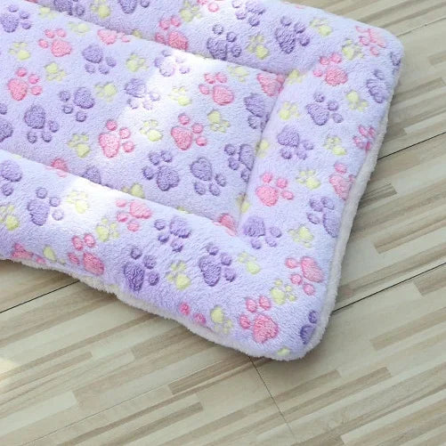 Flannel Pet Blanket Mat - Soft Washable Dog & Cat Sleeping Pad - photo 8