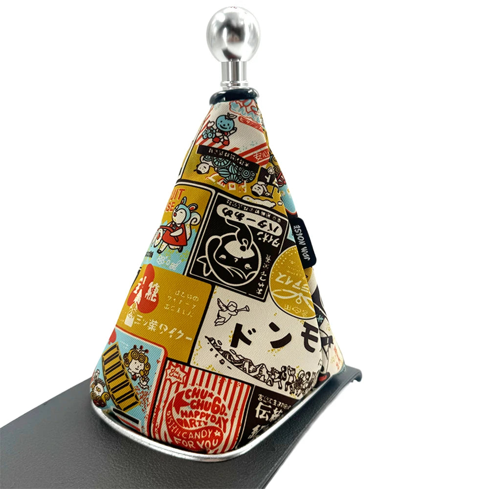 Jdm Shift Boot Japanese Kimono Styles Covers Car Change Lever Fabric Gear Handle Ornaments for Interior Cars Accessories Gift