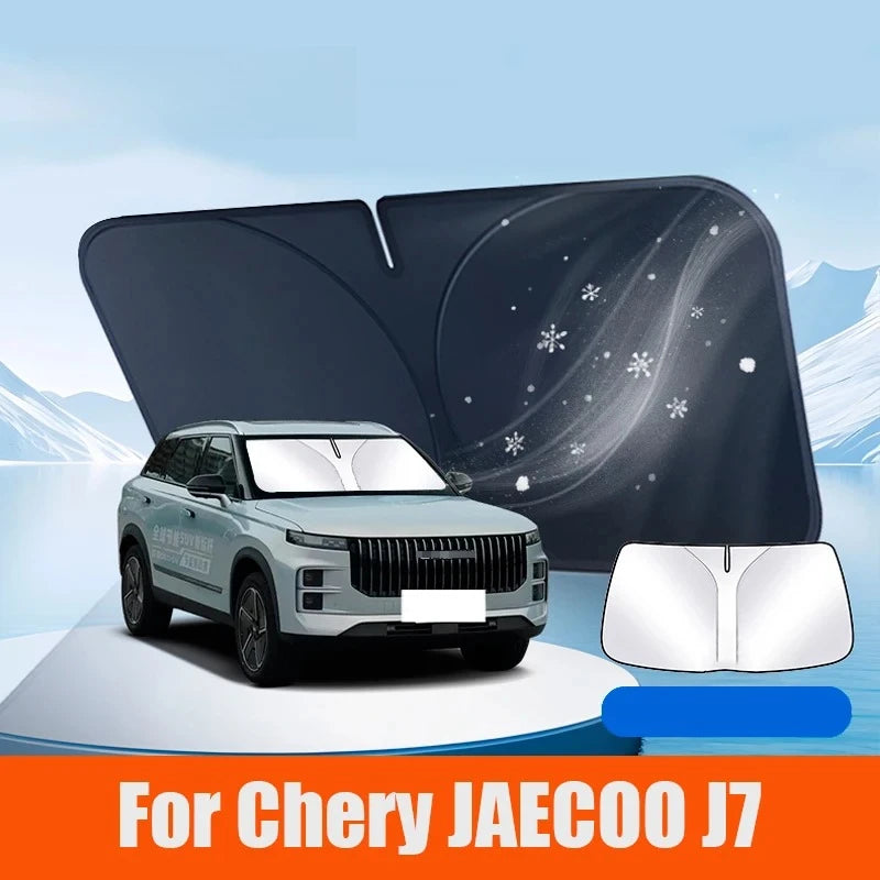 For Chery JAECOO J7 2026 2026 2026 Car Front Windshield Sunshade Windshield Sunshade Cover Anti UV Protection Accessories