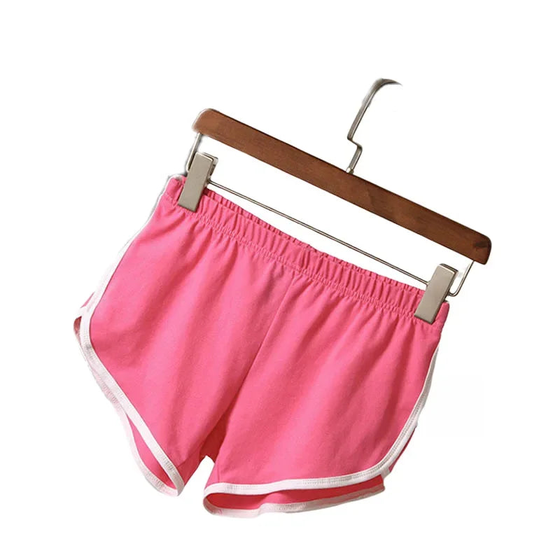 Women's High-Waist Fitness Sports Shorts – Yoga Running Cycling Hot Pants | S–XXXL (12 Colors)