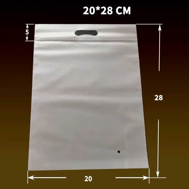 100pcs Custom Brand Logo Matte EVA Slider Frosted Tranceperent Plastic Packing Bag Self Sealing Zip Lock Clothes Bag With Handle