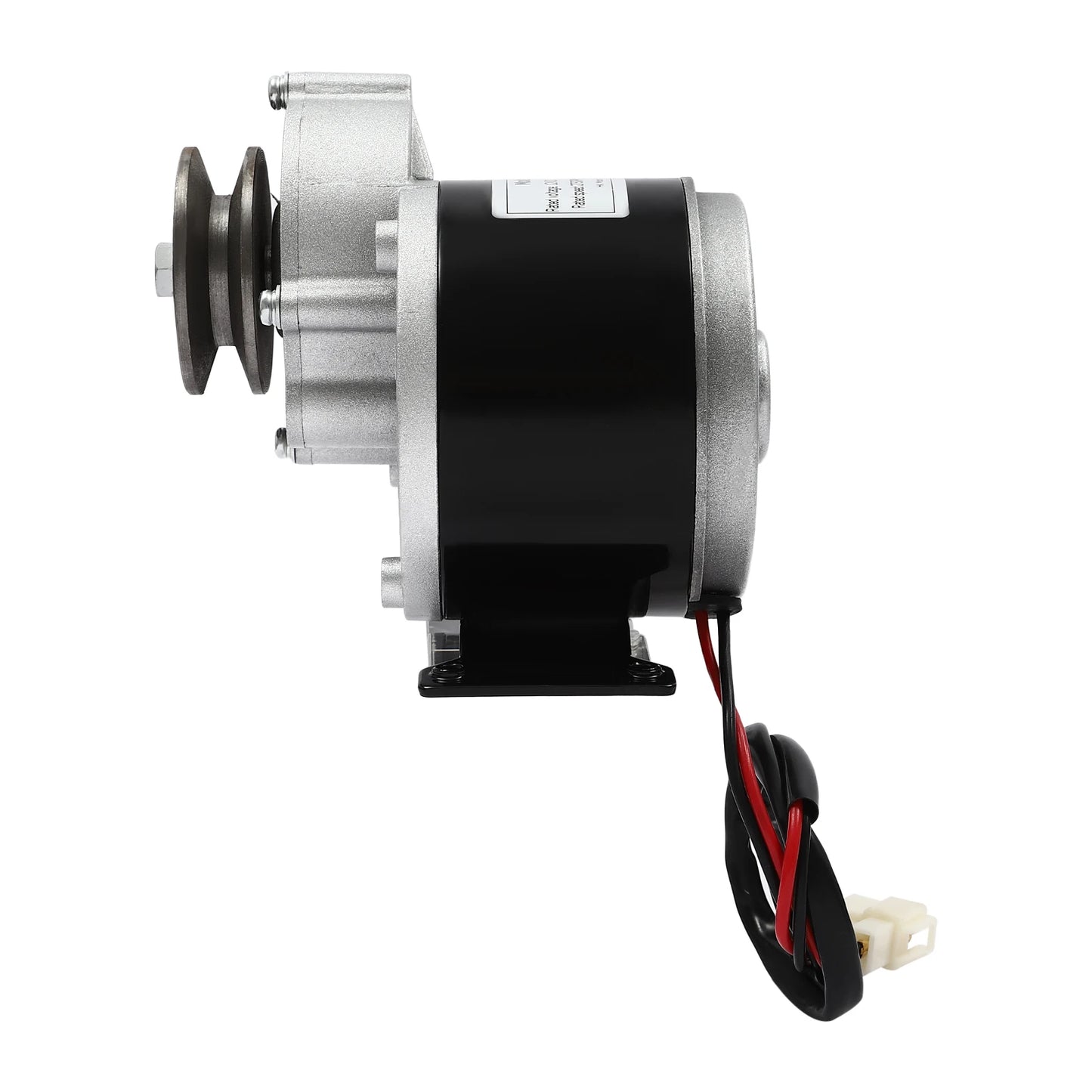 12V 250W Gear Reduction Electric Motor with Belt Pulley DC Motors Reductor for E‑bike Scooter