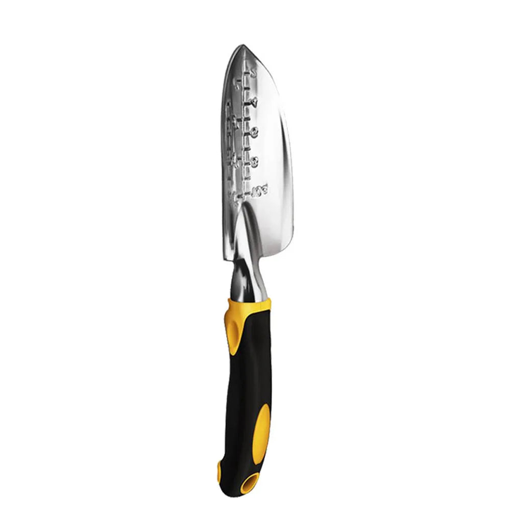 MMAlto 5-Piece Garden Tool Set – Hand Trowel, Cultivator, Weeder, Transplanter & Weeding Fork | Ergonomic Aluminum Handle
